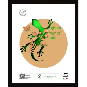 Cornice da muro Sylvestre nero 24x30 cm