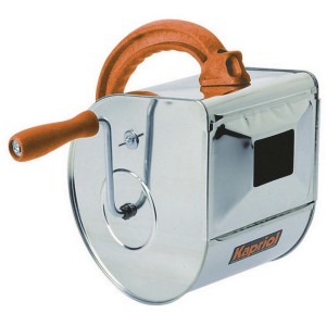 t.b.t. strumento per muratori e piastrellisti con manovella e maniglia.