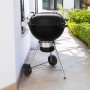 Grill a carbone Weber Master-Touch Premium E-5770 nero con cerniera coperchio e termometro.