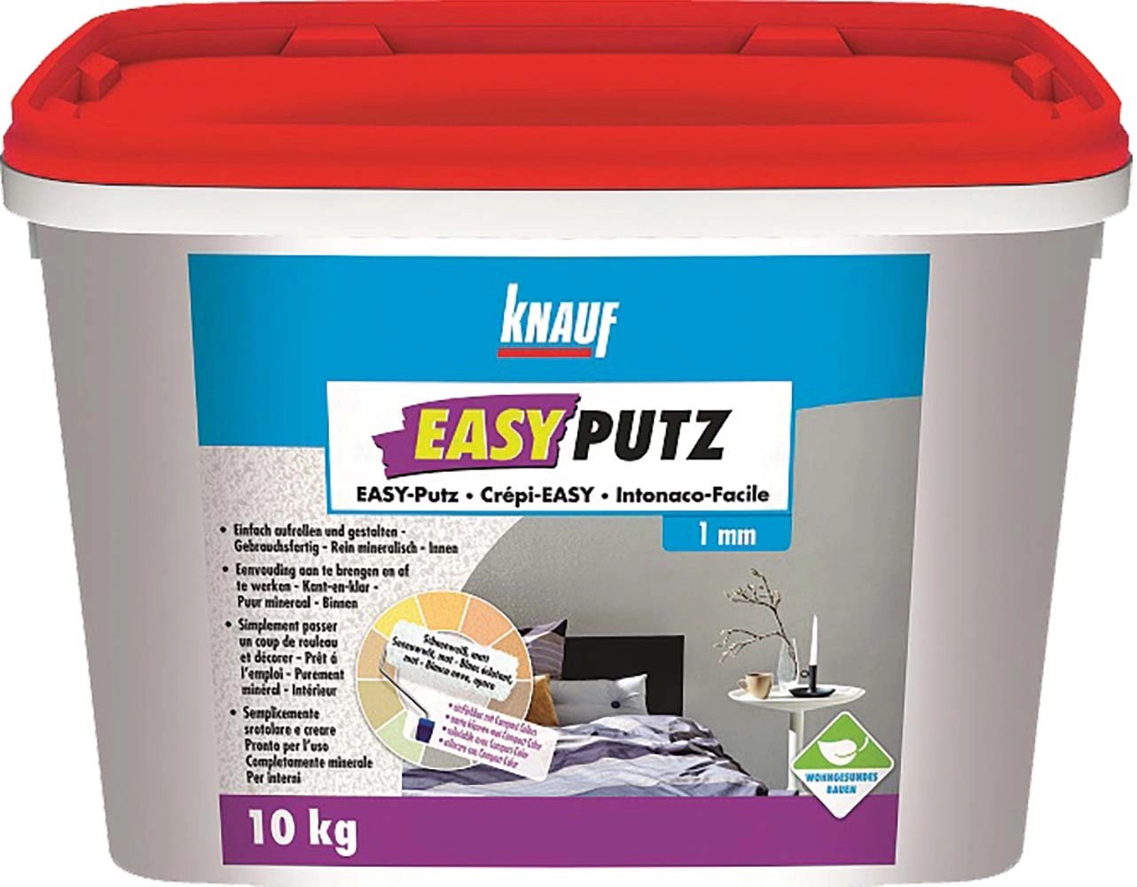 Intonaco facile Easy Putz Knauf grana 1 mm 10 kg OBI