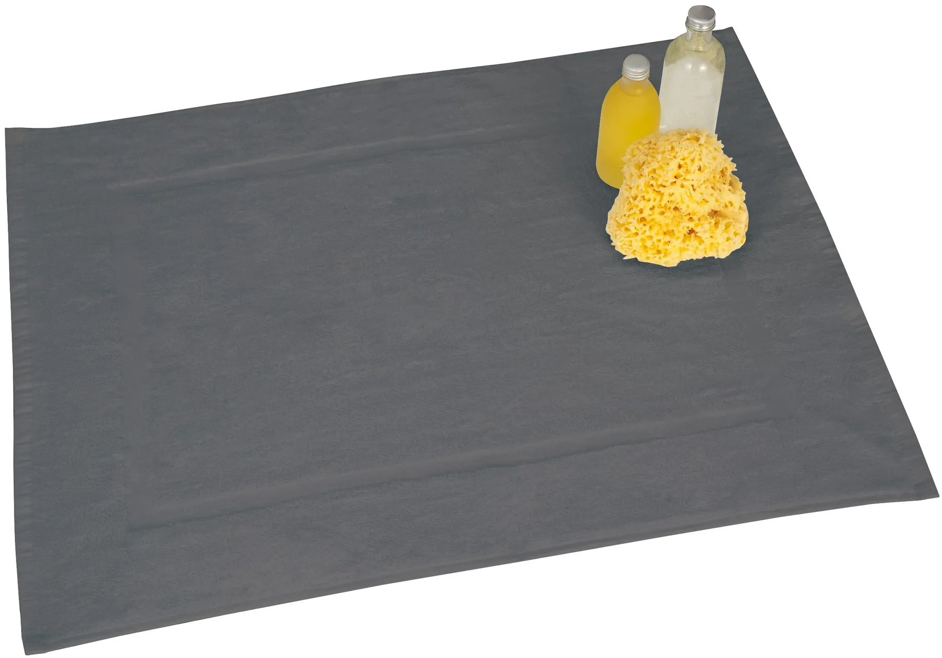 Set Bagno Torino In Spugna - Tappeto Antiscivolo Assorbente E Lavabile, Lilla - Foto 6