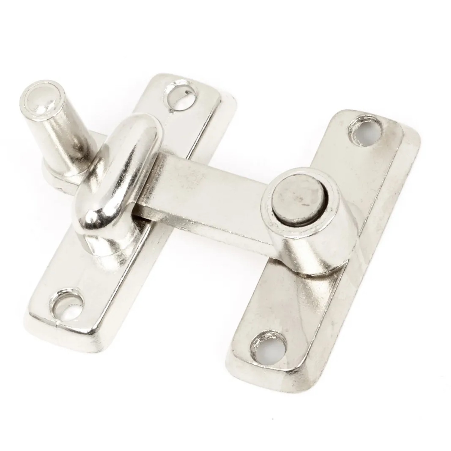 Dettaglio di un chiavistello t.b.t. in metallo.