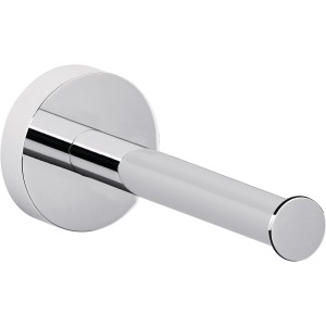 Portarotolo di ricambio cromato Tesa Smooz, design moderno per il bagno.