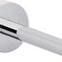 Portarotolo di ricambio cromato Tesa Smooz, design moderno per il bagno.
