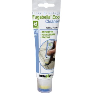 Fugabella Eco Cleaner detergente per fughe in tubo con spazzola per piastrelle e pietra.