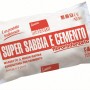 Sacco di Super Sabbia e Cemento, fibrorinforzato, per massetto, ad asciugatura rapida.