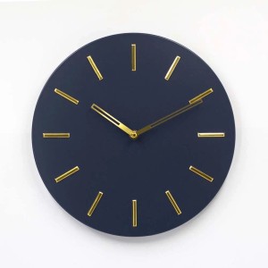 Orologio da parete Altair Ø 30x4 cm blu