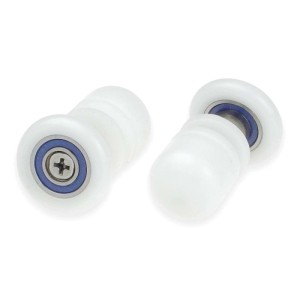 Rullo singolo box doccia vetro 6 mm Idrostile bianco