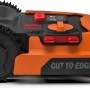 Robot tagliaerba Worx Landroid M700, arancione e nero, con funzione CutToEdge.