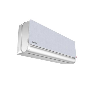 Condizionatore d'aria t.b.t. bianco per montaggio a parete.