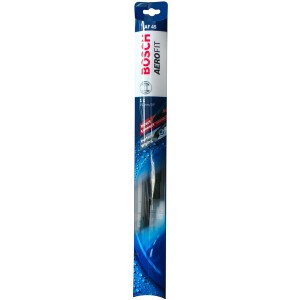 Spazzola tergicristallo Bosch Aerofit nella confezione, cura dell'auto.