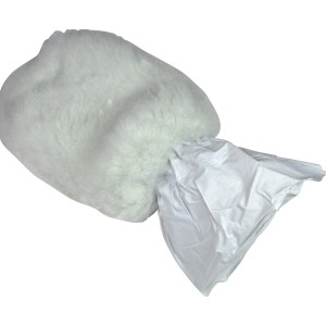 t.b.t. per progetti creativi, materiale bianco a forma di caramella.