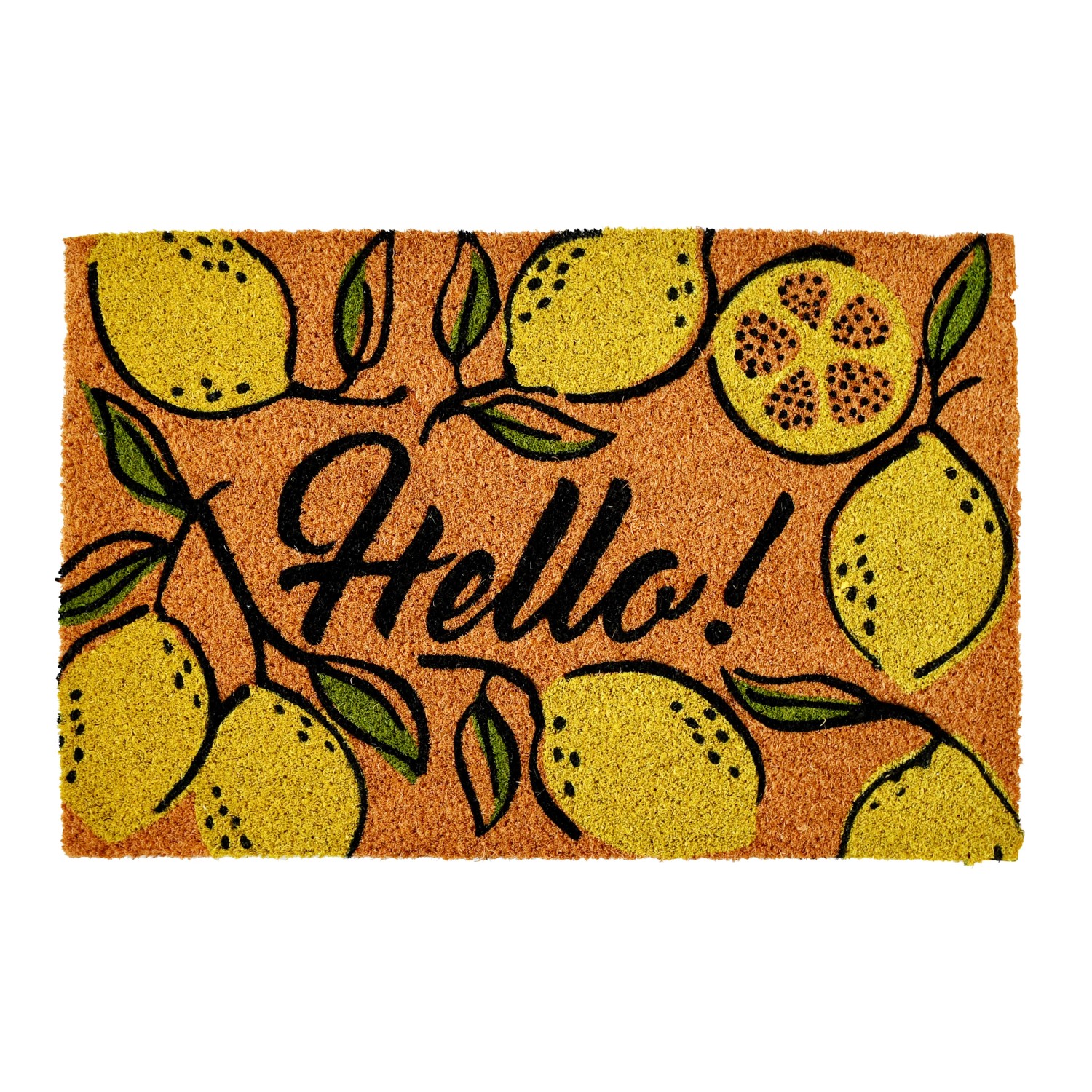 Trendprodukteshop Zerbino Con Motivo Gufo Grigio 40x60 Cm, Per Interni/esterni, Antiscivolo