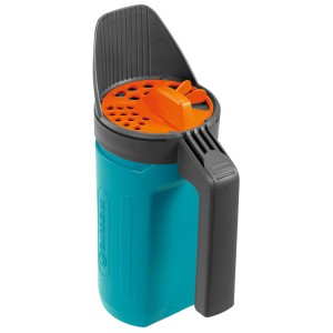 Gardena Spargitore manuale S turchese: Spargitore per fertilizzanti e sale.