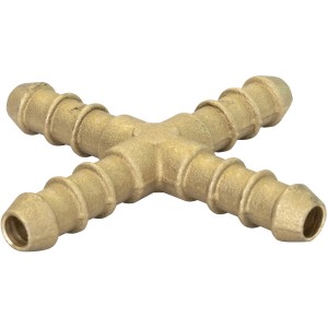 Raccordo a croce in ottone per tubi del gas, accessorio Fornelli a gas.