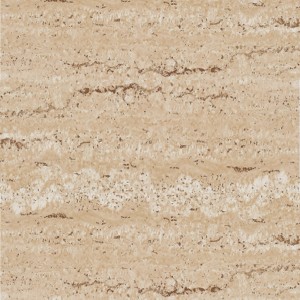 Pellicola adesiva t.b.t. con motivo travertino beige e marrone.