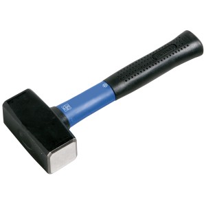 Mazzetta LUX 1000g con manico in fibra di vetro, ideale per fai da te e professionisti.