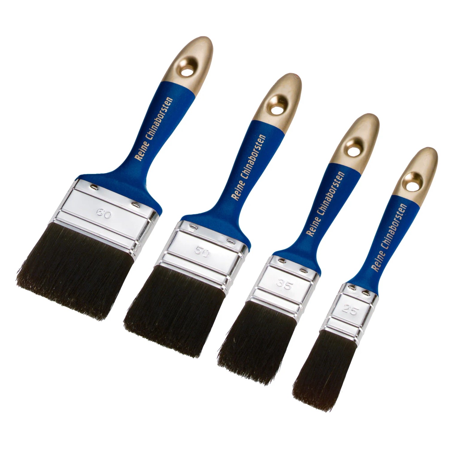Set 4 Pennelli Per Miniature E Dettagli - Misure 00000, 000, 00, 0, Setole In Nylon, Manico Ergonomico