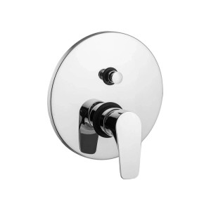 Rubinetto bagno monoc. incasso doccia c/dev. linea lime cromo
