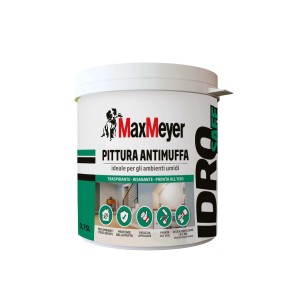 Barattolo di pittura antimuffa bianca per interni "t.b.t." Max Meyer, 0.75L.