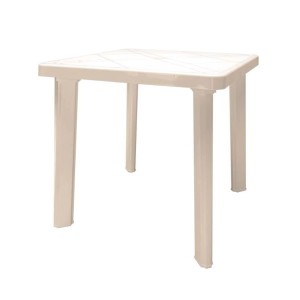 Tavolo da giardino Rodi in polipropilene juta 80x80 cm