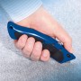 Mano taglia moquette con cutter universale LUX Comfort blu 60 mm.