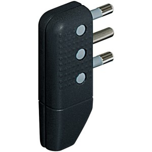 Spina Spine nera con tre poli.