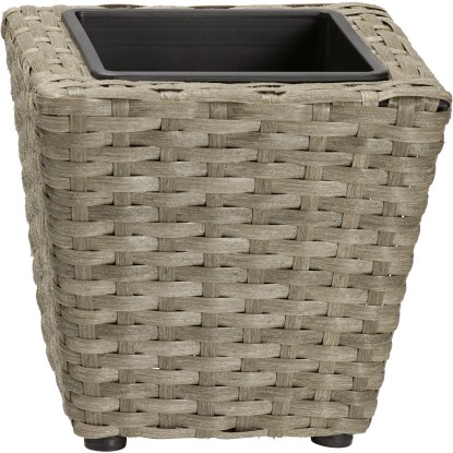 Coprivaso conico 17 cm x 17 cm grigio