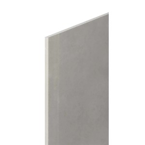 Pannello in cartongesso grigio per interni.