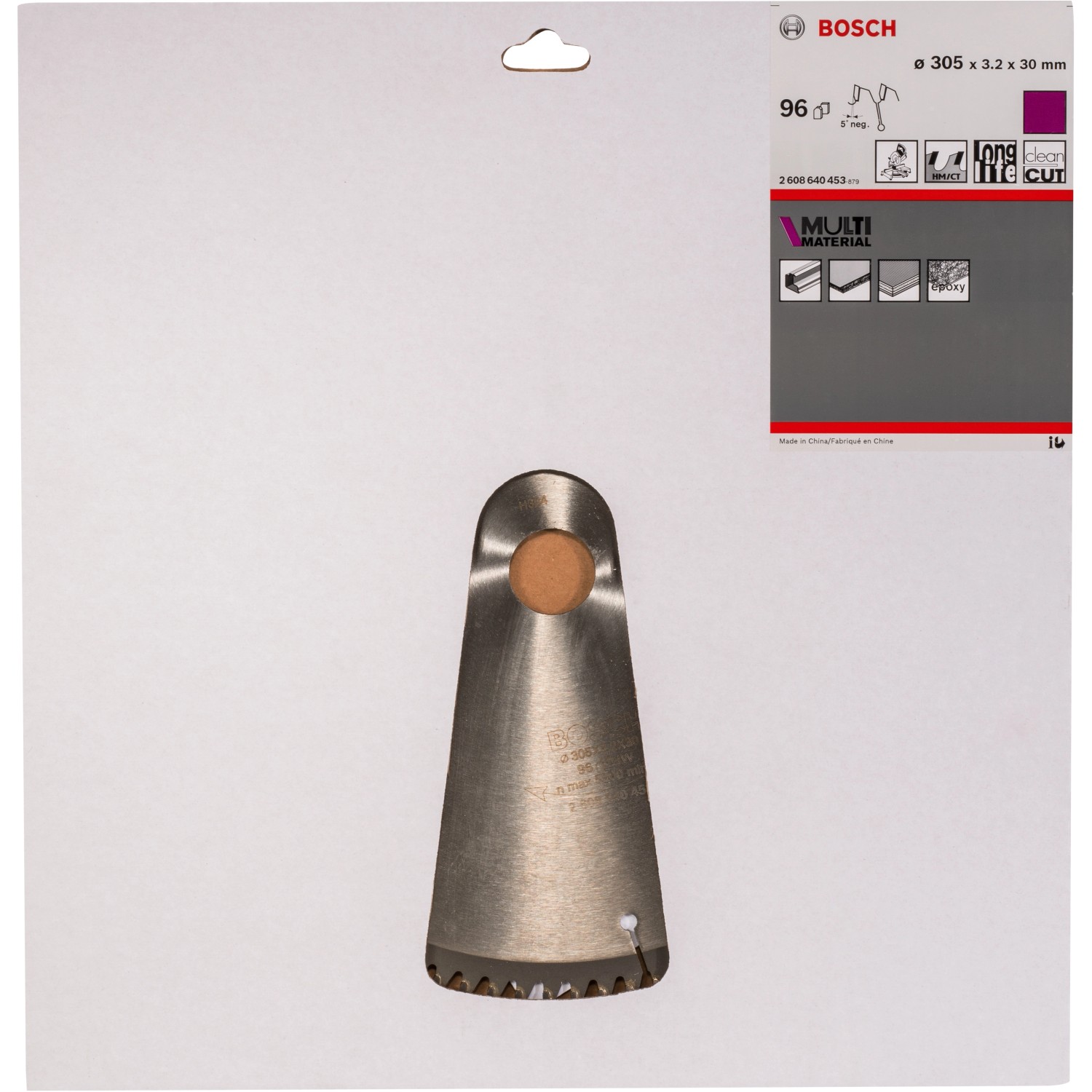 Lama Sega Circolare Multi Material Bosch Professionale - 235x30x2,4mm 64 Denti | Taglio Precisione - Foto 10