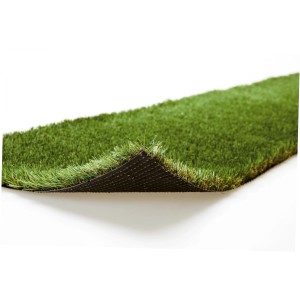 Erba sintetica t.b.t., dettaglio del retro. Ideale per giardino e terrazza.