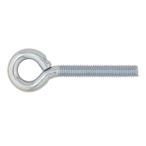 Bullone a occhiello zincato per set di ganci e occhielli.