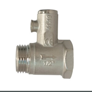 Valvola a sfera t.b.t. in metallo con attacco da 1/2 pollice.