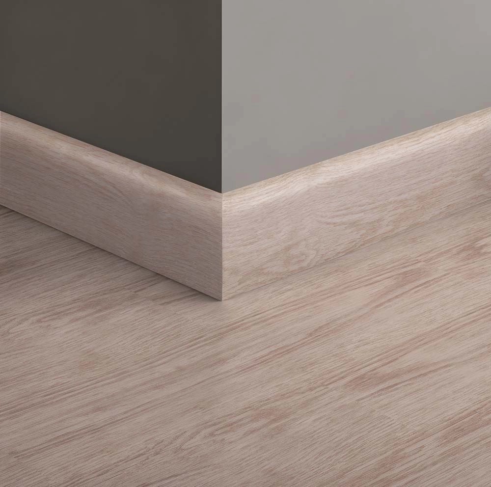 Battiscopa 6 Cm In Hdf Alta Densità Bordo Quadro Idrofugo Bianco - Foto 4