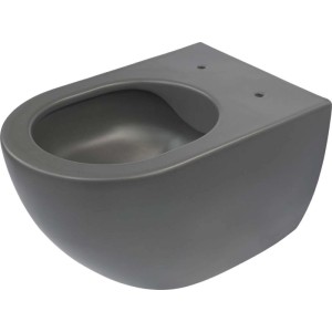 WC sospeso a parete Artemides 36x35,5 cm Antracite