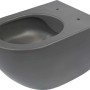 WC sospeso a parete Artemides 36x35,5 cm Antracite