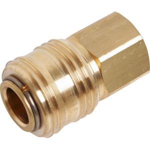 Raccordo rapido LUX Ø 11,5 mm (G 1/4) in ottone per compressori.