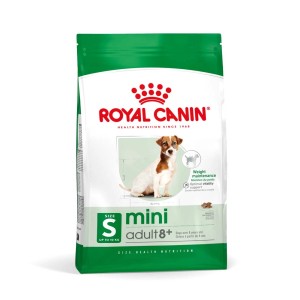 Royal Canin Mini Adult 8+ cibo secco per cani di piccola taglia, mantenimento del peso.