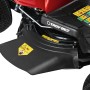 Dettaglio: Tosaerba trattorino Troy-Bilt Mini-Rider 76T-S con scarico laterale.