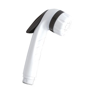 Doccetta t.b.t. bianca e nera per doccia.