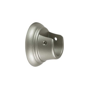 Supporto laterale Ø 20 mm colore nichel 2 pz