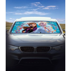 Parasole auto con design Frozen (Anna & Elsa) per interni.