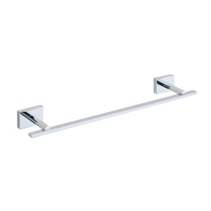 Portasciugamani t.b.t. cromato per montaggio a parete in bagno.