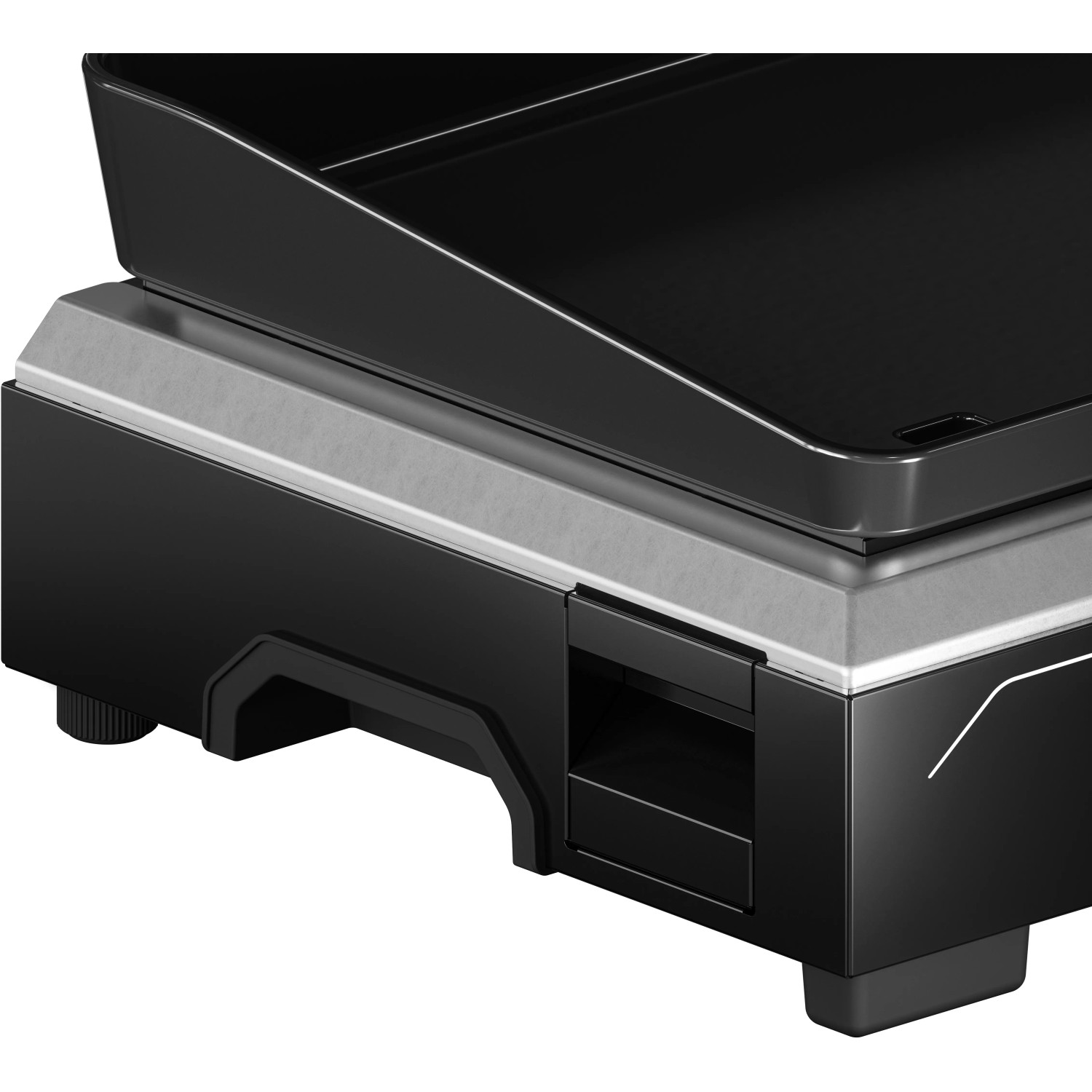 Campingaz Grill elettrico Plancha Electric 1 XD, vista dettagliata della piastra e dell'alloggiamento.