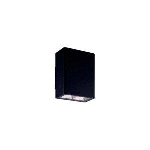 Applique LED da esterno Sovil Oscar 760 lm bi-emissione 8x11 cm nero