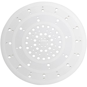 Filtro scarico Wenko in silicone bianco per cucina e bagno.