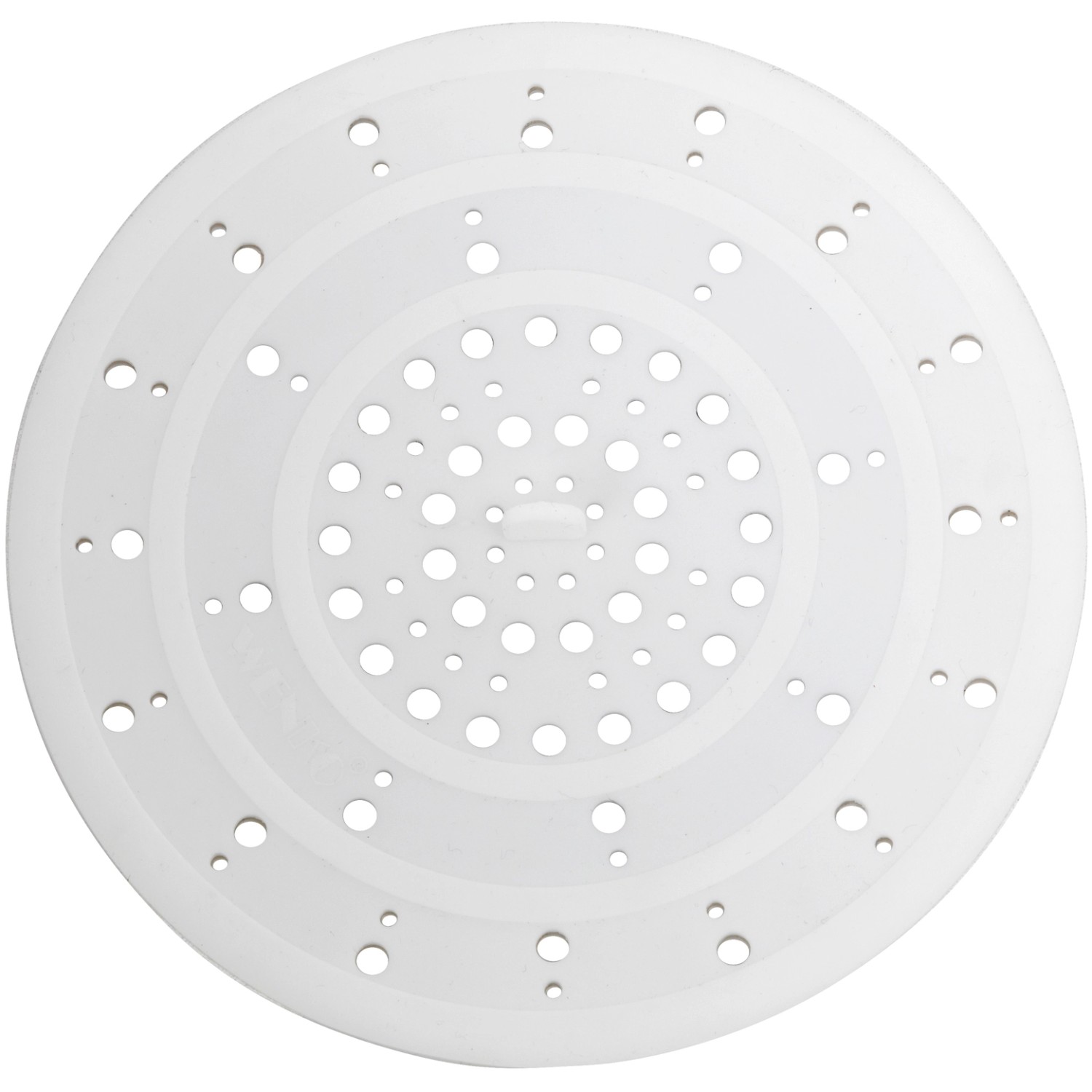 Filtro scarico Wenko in silicone bianco per cucina e bagno.