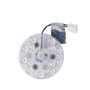 Plafoniera LED rotonda con cavo di collegamento per interni.