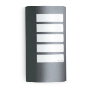 Lampada da parete per esterni Steinel Design L 12 color antracite.