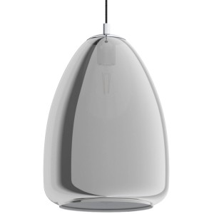 Moderna lampada a sospensione Eglo Alobrase in ottone con vetro ambrato per soggiorno e camere da letto.